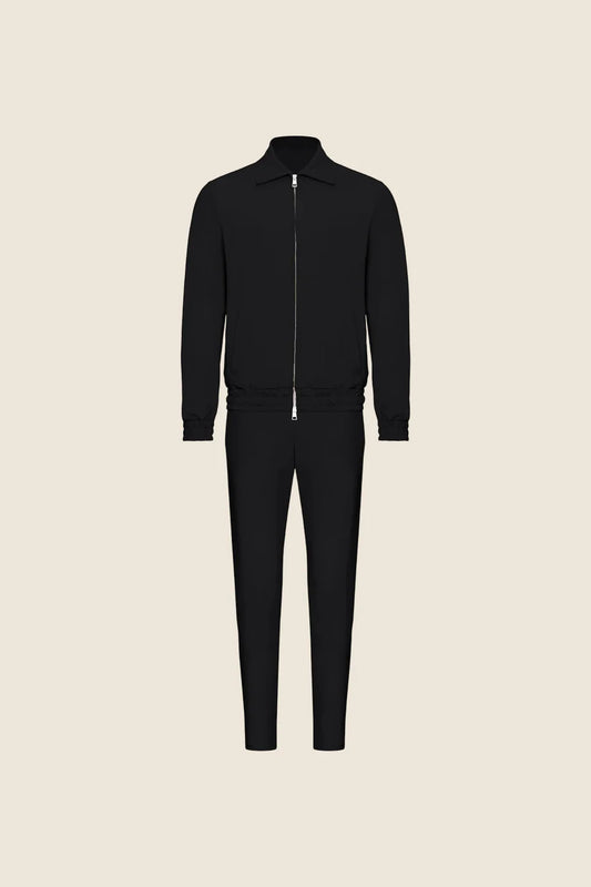 Non-Hooded Tech Suit - Black