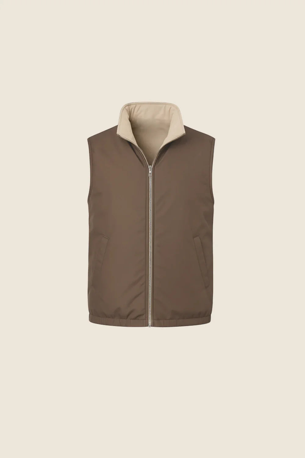 Reversible Bodywarmer - Brown