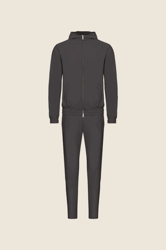 Hooded Tech Suit -  Dark Grey