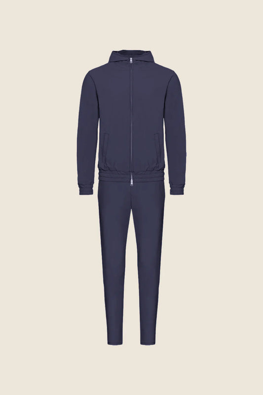 Hooded Tech Suit - Dark Blue